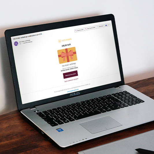 Bon cadeau digital - Het Anker webshop