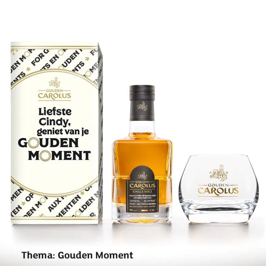 Gepersonaliseerde Gouden Carolus Single Malt Tasting Set