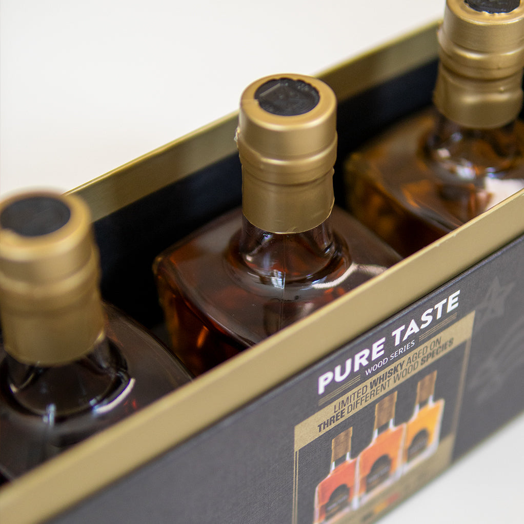 Gouden Carolus Pure Taste - Wood Series - 3x20cl