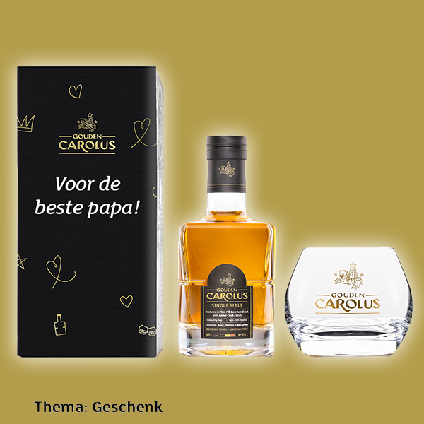 Coffret de dégustation personnalisé Gouden Carolus Single Malt