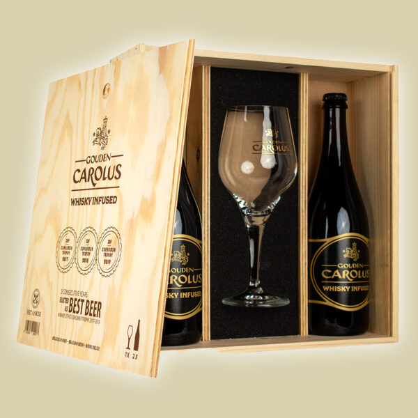 Kist Gouden Carolus Whisky Infused (2 x 75 cl)