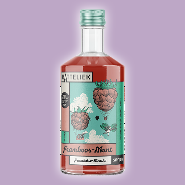 Framboos-Munt - 70cl