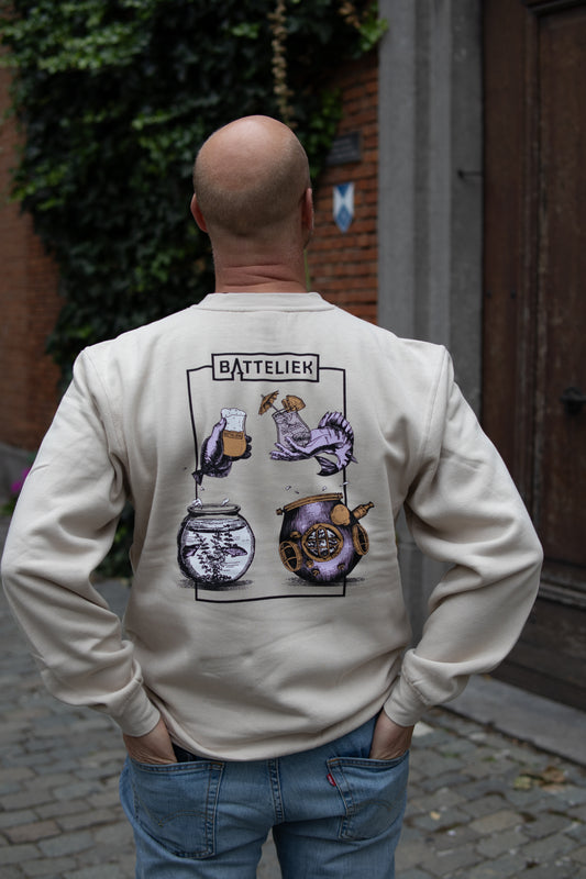 Batteliek sweater vissen