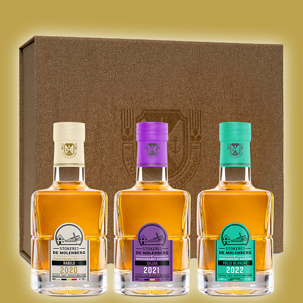 Stokerij De Molenberg – Anniversary Edition tasting set 3de editie