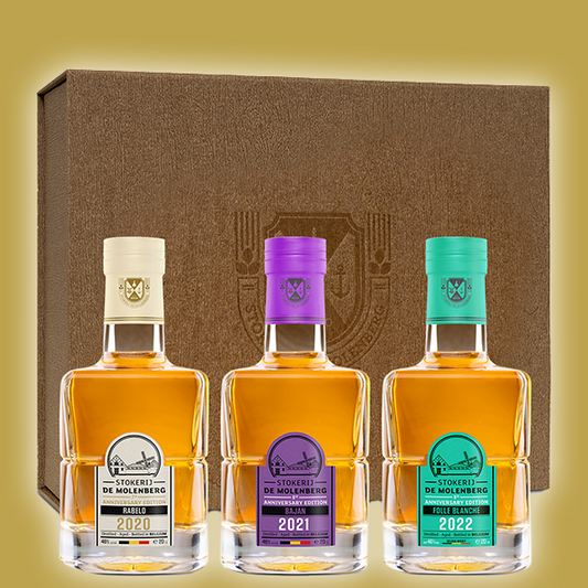 Stokerij De Molenberg – Anniversary Edition tasting set 3de editie