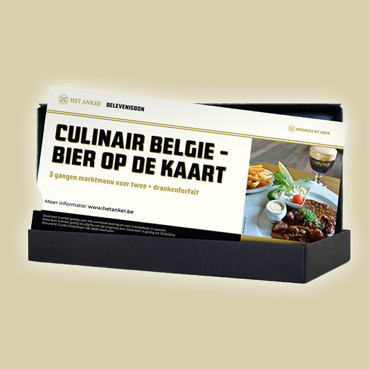 Belevenisbon: Culinair België – bier op de kaart