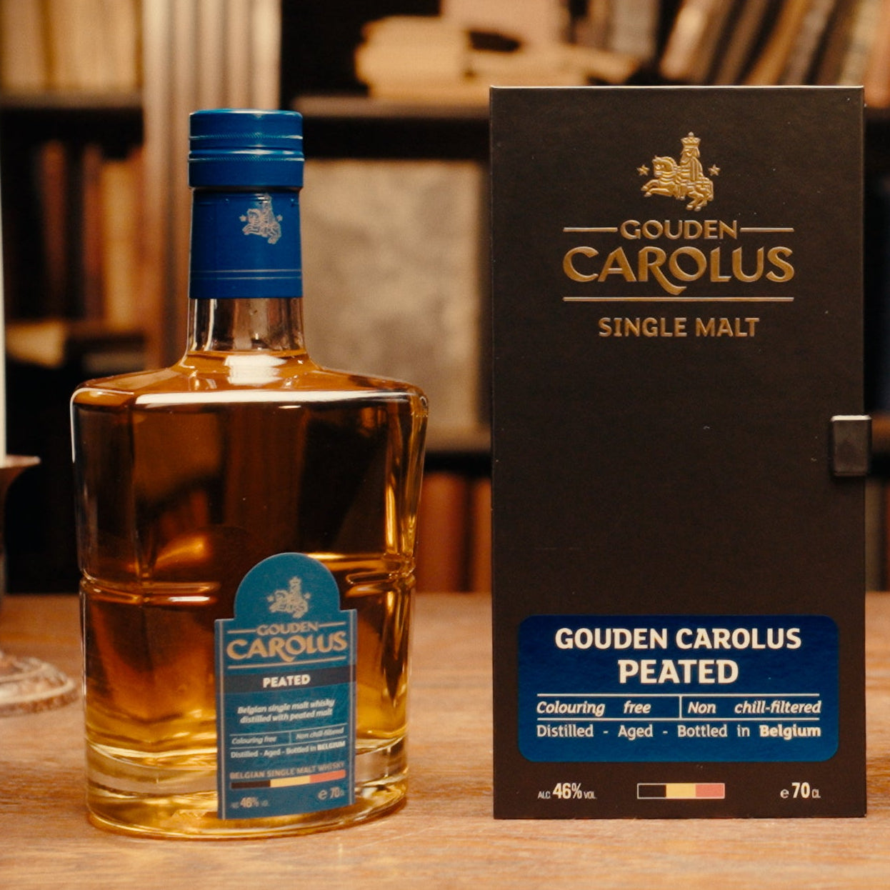 Gouden Carolus Single Malt Peated - 70cl