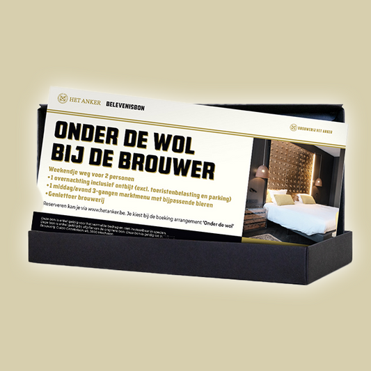 Belevenisbon: Onder de wol bij de brouwer